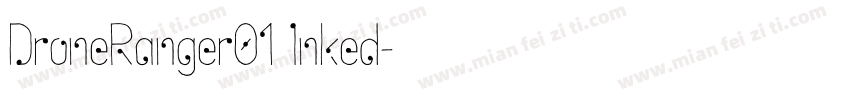 DroneRanger01 Inked字体转换